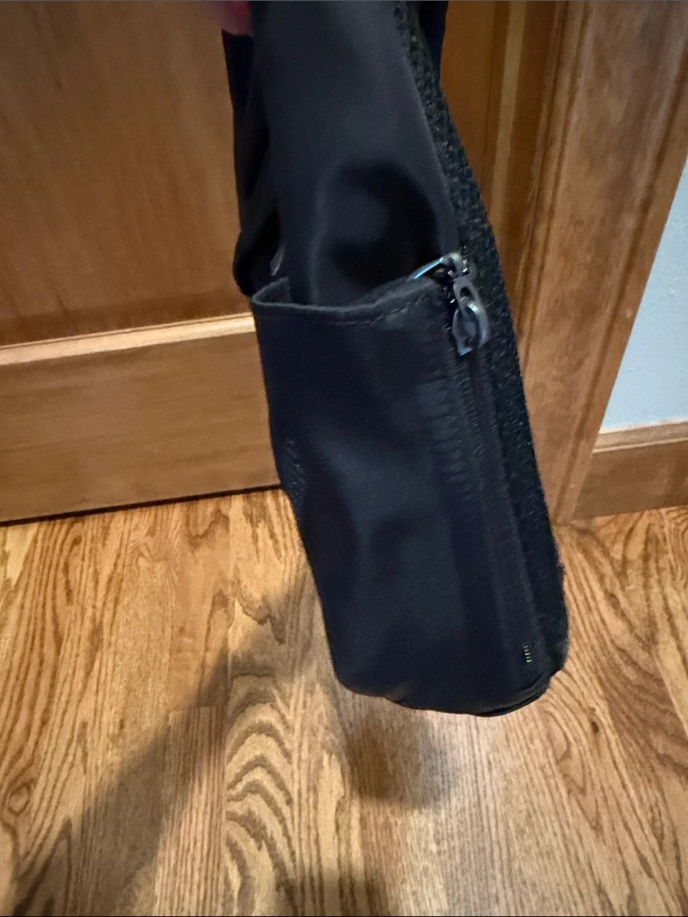 Baggallini Black Mesh Front Sling Backpack